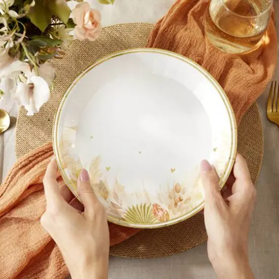 Kate Aspen 9" Boho Premium Paper Plates Set, 16ct. {6}