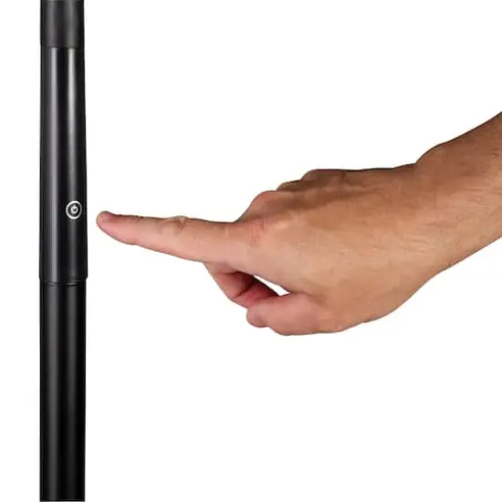 OttLite Natural Daylight LED Flex Floor Lamp Black {6}