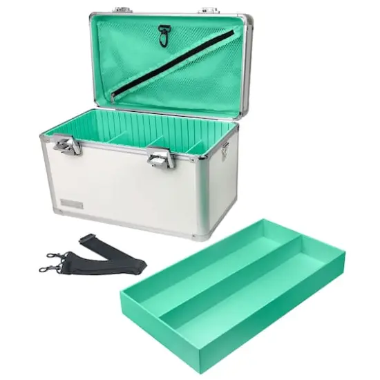 Vaultz White Divided Storage Box {4}