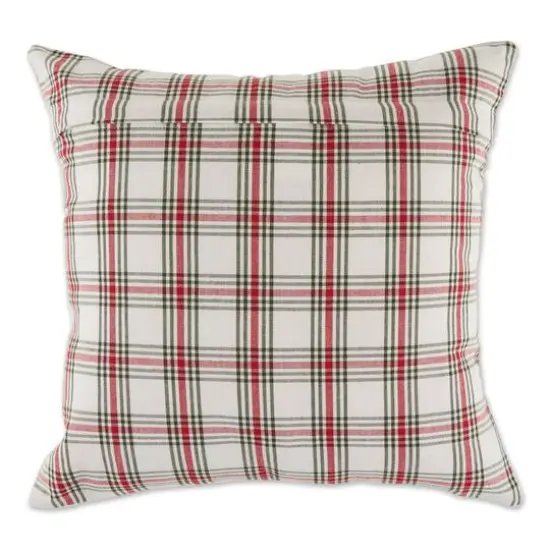 DII&reg; Farmhouse Christmas Plaid Pillow Cover Set {4}