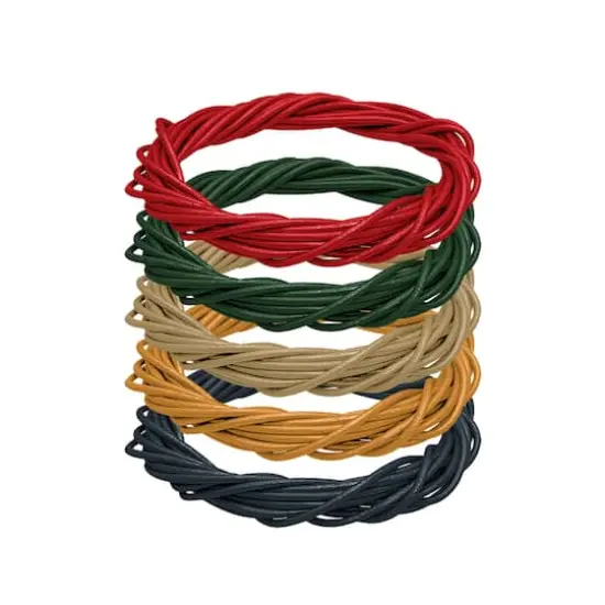 1.5mm Dark Round Leather Cord Assortment by Bead Landing&trade; {1}