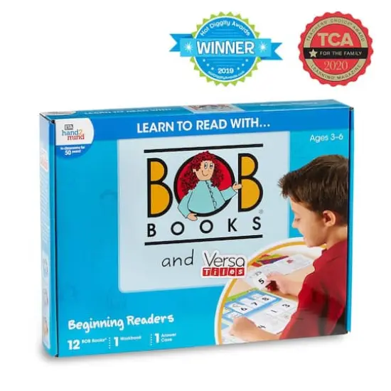 hand2mind&reg; Learn to Read With&hellip; Bob Books&reg; and VersaTiles&reg; Beginning Readers Set {1}