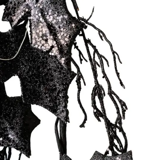 Glitzhome&reg; 6ft. Lighted Halloween Bat Garland {7}