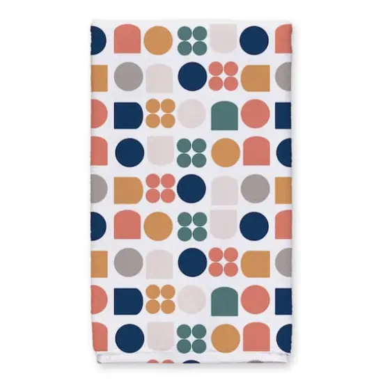 Welcome Retro Shapes Tea Towel Set {4}