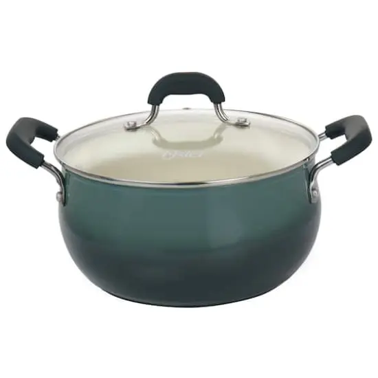 Oster Corbett 5.4qt. Nonstick Aluminum Dutch Oven Gray {1}