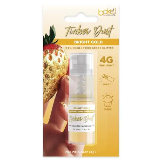 Bakell&reg; Tinker Dust Edible Glitter Bright Gold {1}