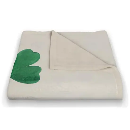 Gnome Luck Irish 50" x 60" Coral Fleece Blanket {3}