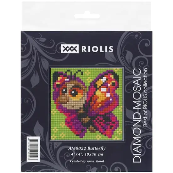 RIOLIS Butterfly Diamond Mosaic Kit {3}