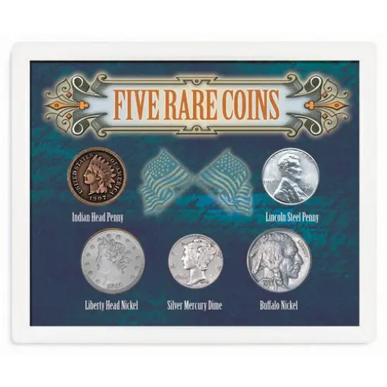 American Coin Treasures Five Rare Coins {3}