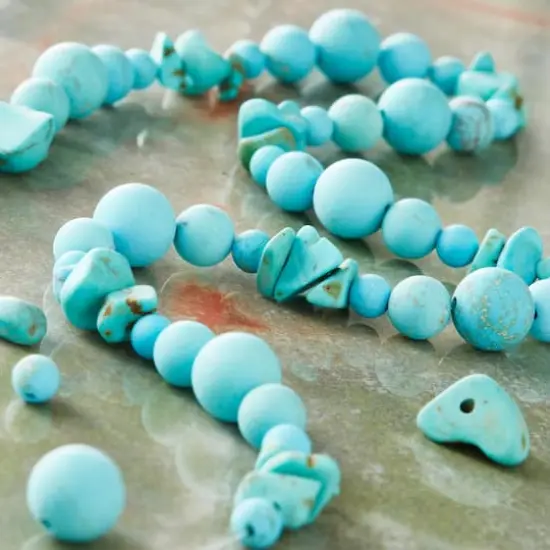 Turquoise-Dyed Howlite Beads Value Pack by Bead Landing&trade; {3}