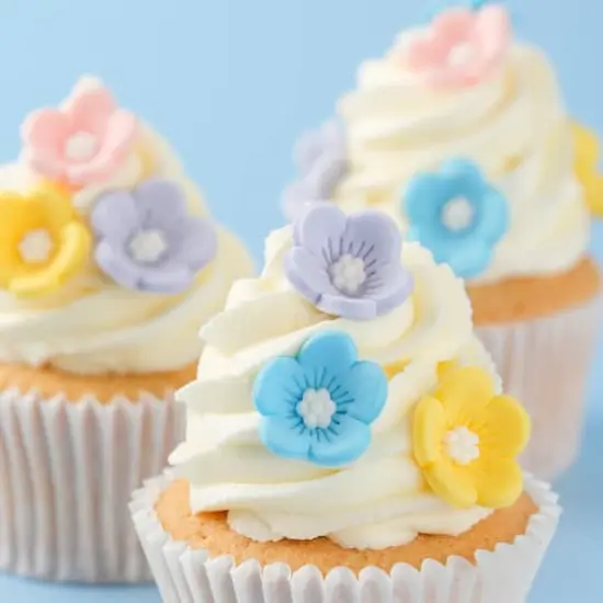 PME Cake Sweet Street&reg; Pastel Flowers Icing Decorations {4}
