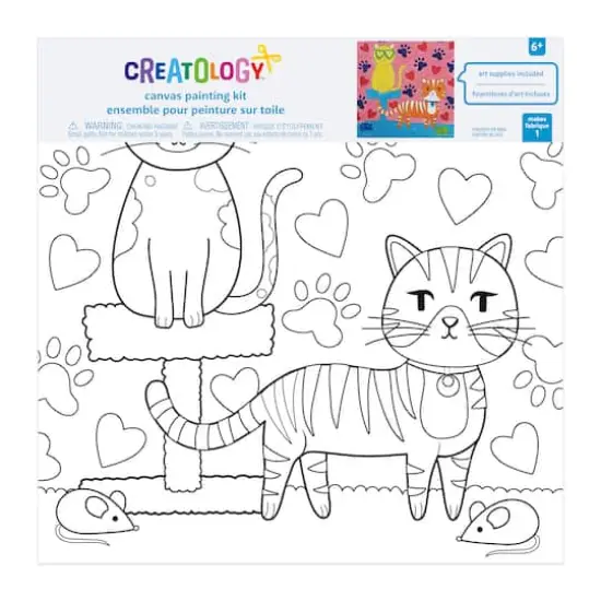 Assorted Canvas Paint Set by Creatology&trade; {9}