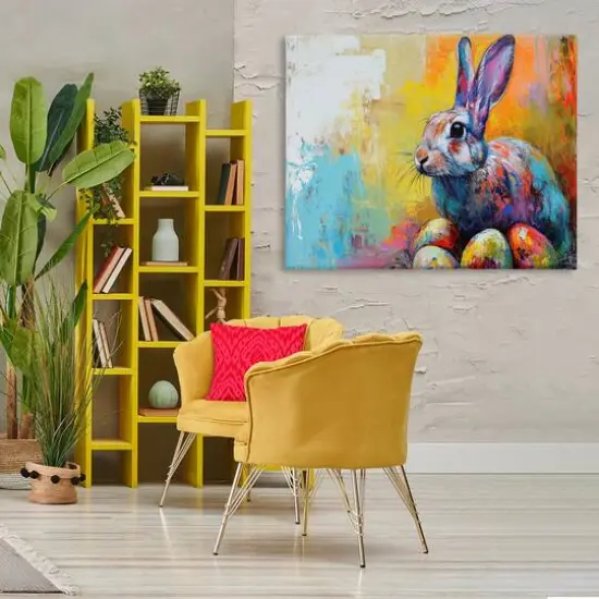 Stupell Industries Easter Joy Abstract Canvas Wall Art {3}