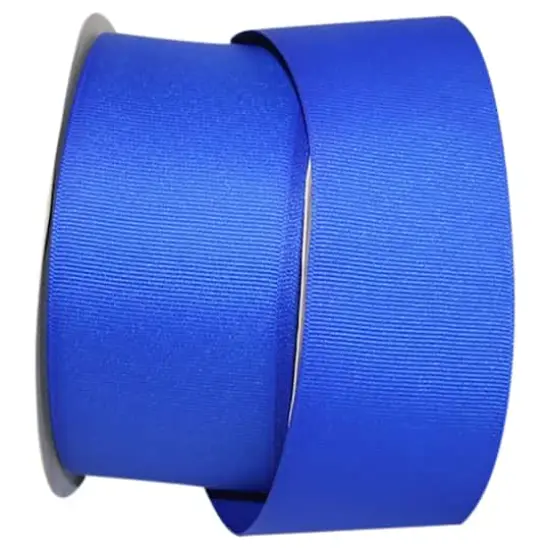 JAM Paper 2.25" Grosgrain Texture Ribbon Electric Blue {1}