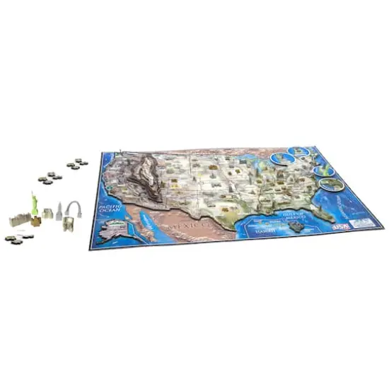 4D&trade; Cityscape U.S.A. History Over Time Puzzle&trade; {3}