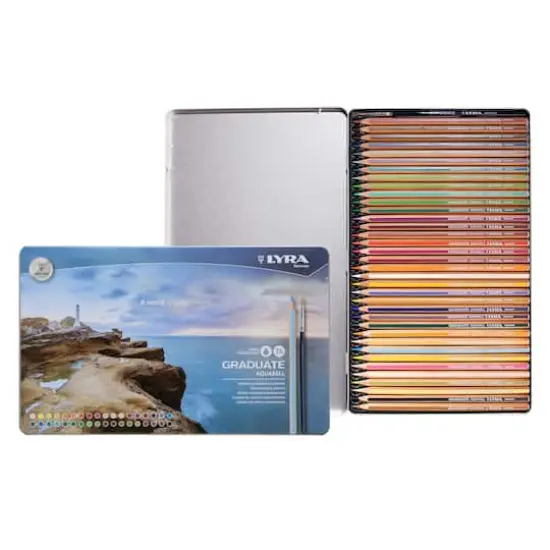Lyra Graduate Aquarell 36 Color Watercolor Pencil Set {1}