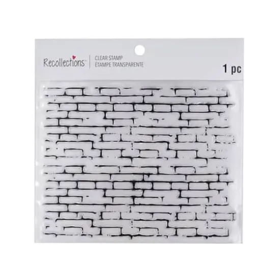 Brick Pattern Clear Stamp by Recollections&trade; {3}