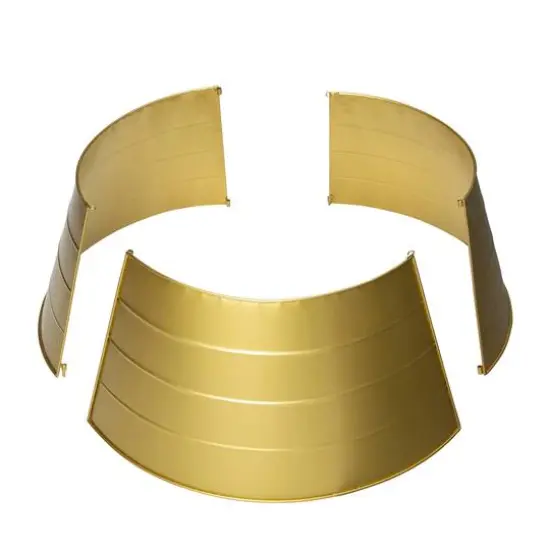 Glitzhome&reg; 26" Metal Tree Collar Gold {8}