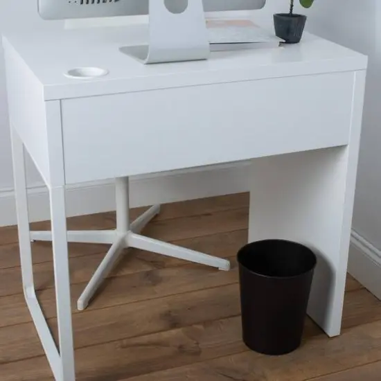 Bath Bliss Bronze Trash Can {6}