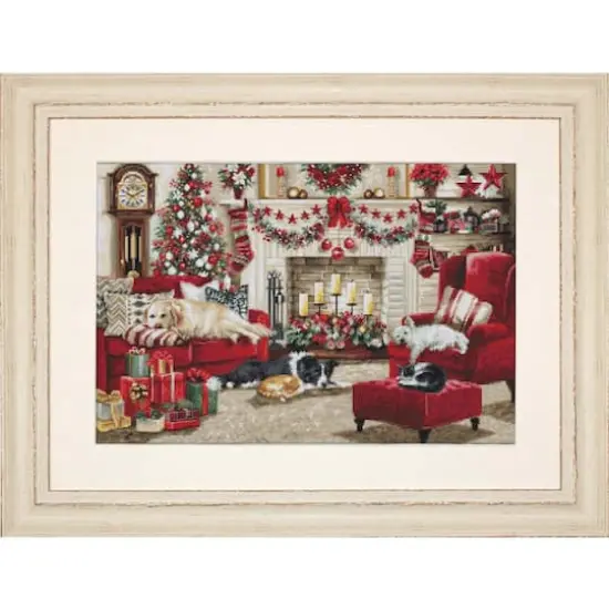Luca-S Pets Interior Counted Cross Stitch Kit {1}