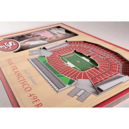NFL 3D StadiumViews Picture Frame San Francisco 49ers {5}