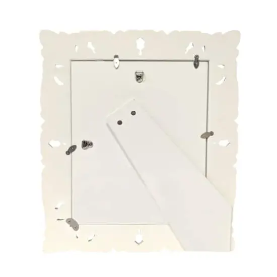 Expressions&trade; Whitewash Fleur-De-Lis Frame by Studio D&eacute;cor&reg; {6}