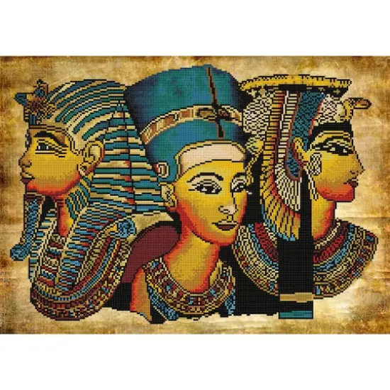 Simply Dotz&reg; Intermediate Egyptian Royalty Diamond Painting Kit {1}