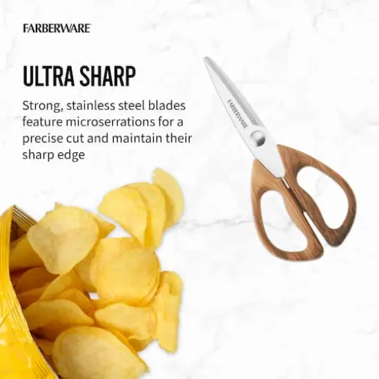 Farberware Faux Pecan All Purpose Shears {3}