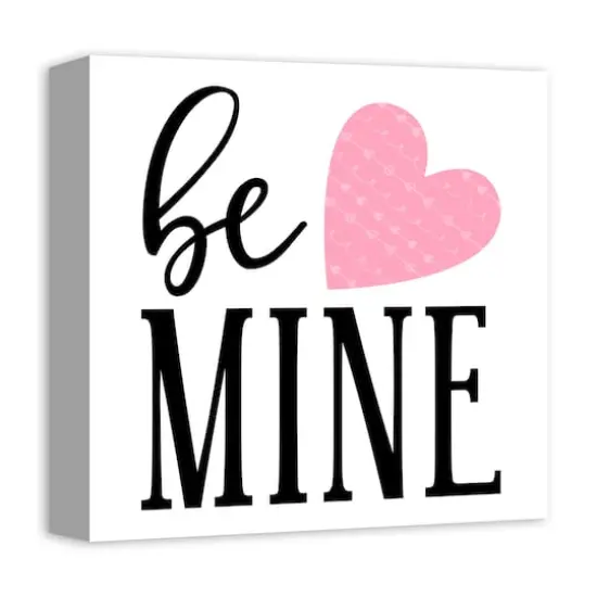 Be Mine Canvas Art {3}
