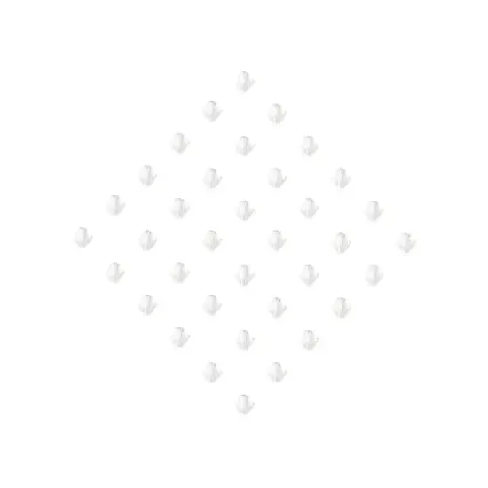 John Bead Preciosa 6mm Czech Crystal Rondelle Beads, 36ct. White Opal {4}