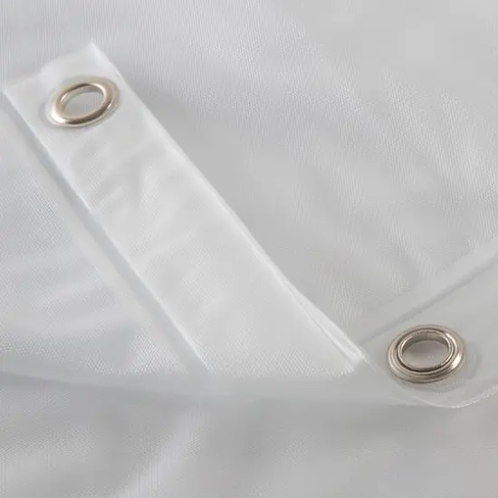 Bath Bliss 2 Piece Heavy Weight Shower Liner Frost {9}