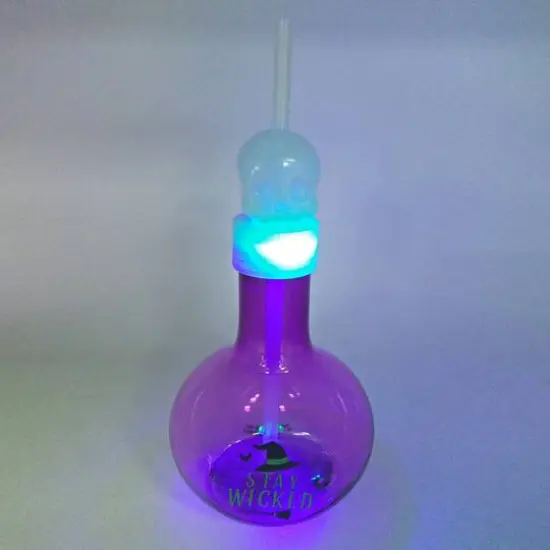 13.25" Purple Potion Bottle Cup {5}