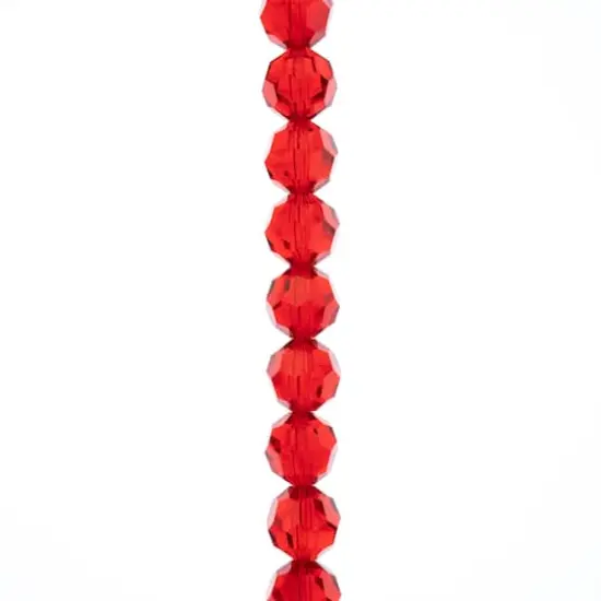 Preciosa Glass Crystal Round Beads, 8mm by Bead Landing&trade; Light Siam {1}