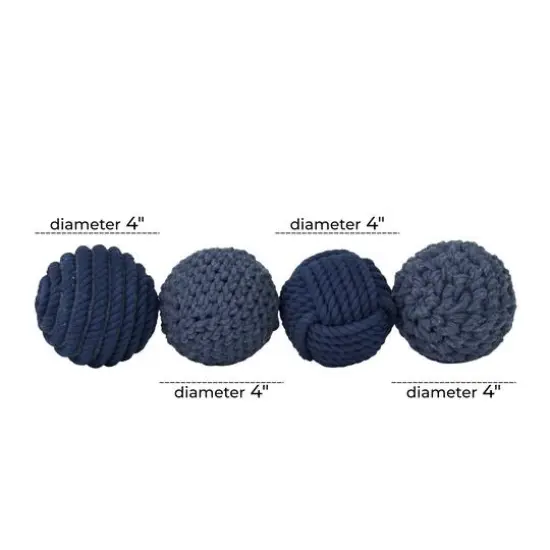 Blue Coastal Abstract Orbs & Vase Filler {9}