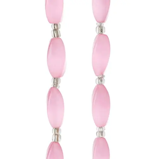 Pink Cat's Eye Glass Twist Beads, 16mm by Bead Landing&trade; {1}