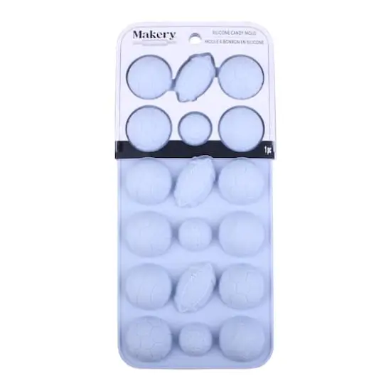 Sports Balls Silicone Candy Mold by Makery&trade; {5}