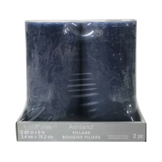 2.95" x 6" Scented Pillar Candles, 2ct. by Ashland&reg; Eucalyptus and Sage {1}