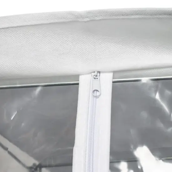 Honey Can Do White Short Garment Bag {4}