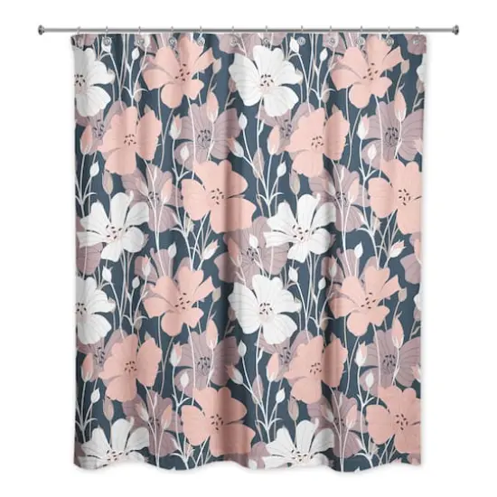 Growing Floral 71" x 74" Shower Curtain {1}