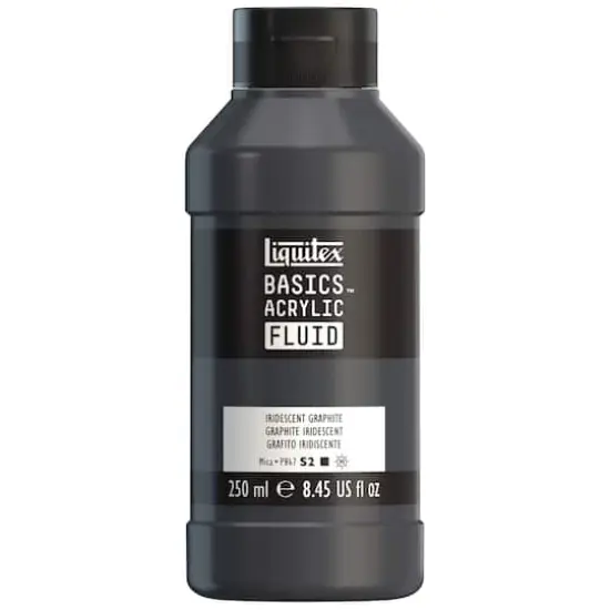 Liquitex&reg; BASICS&reg; Acrylic Fluid, 8.45oz. Iridescent Graphite {1}