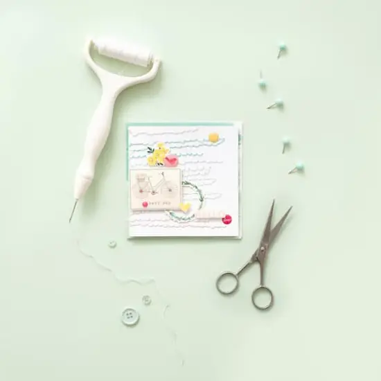 We R Memory Keepers&reg; Stitch Happy Pen&trade; Punch Needle Kit {8}