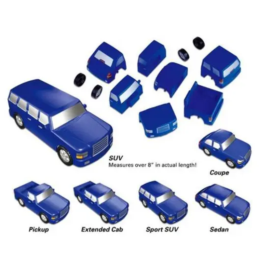 Popular Playthings&reg; Magnetic Build-a-Car&trade; {3}