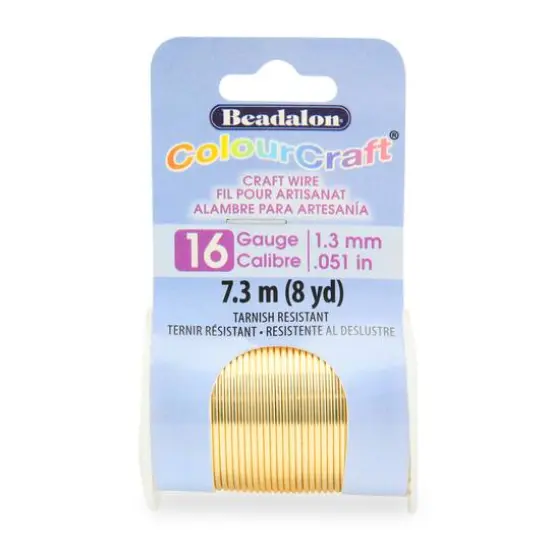Beadalon&reg; ColourCraft&reg; 1.3mm Craft Wire Rose Gold {2}