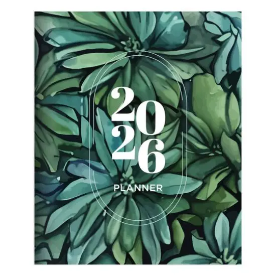 2026 Succulent Large Monthly Planner {1}