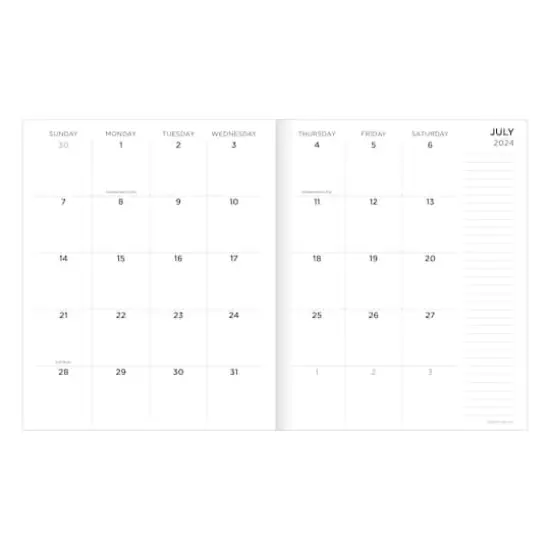 TF Publishing 2024-2025 Medium Funky Floral Monthly Planner {4}