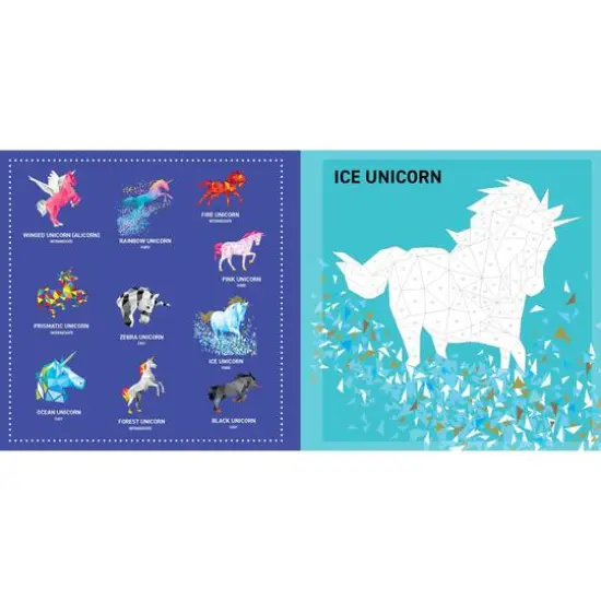 Fox Chapel Publishing My Sticker Paintings Unicorns Book {6}