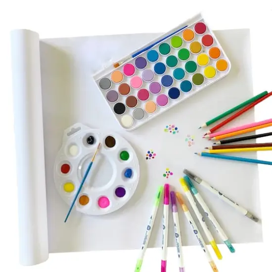 ArtSkills&reg; 50ft. x 17" White Banner Roll {1}