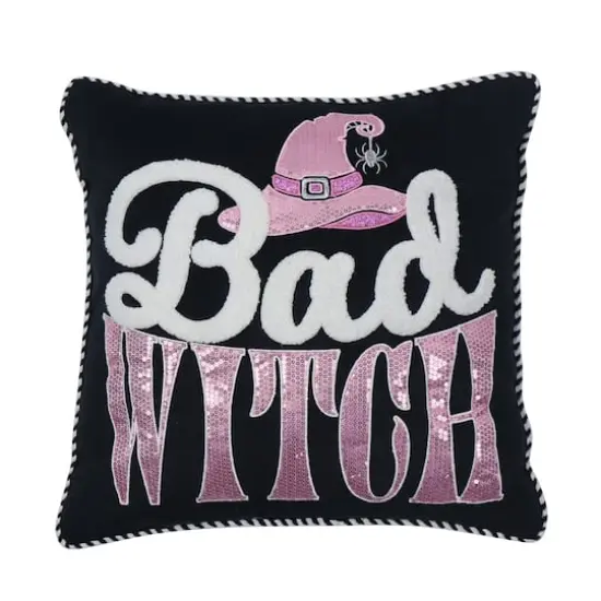 16" Good Witch Bad Witch Double-Sided Throw Pillow by Ashland&reg; {5}