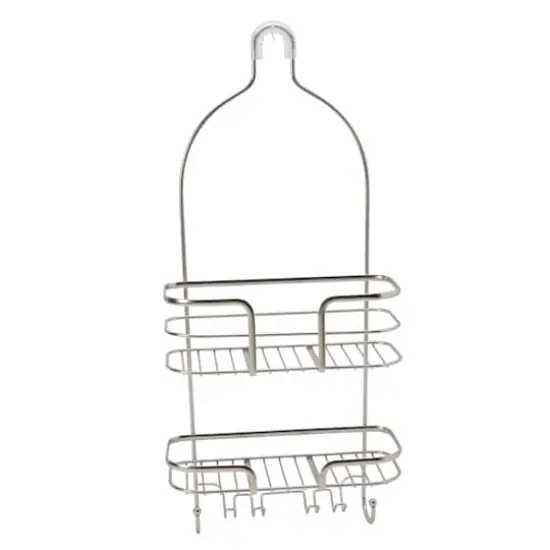 Bath Bliss Holland Shower Caddy Satin {5}