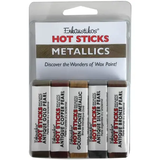 Enkaustikos&reg; Hot Sticks Metallics Paint Set {1}